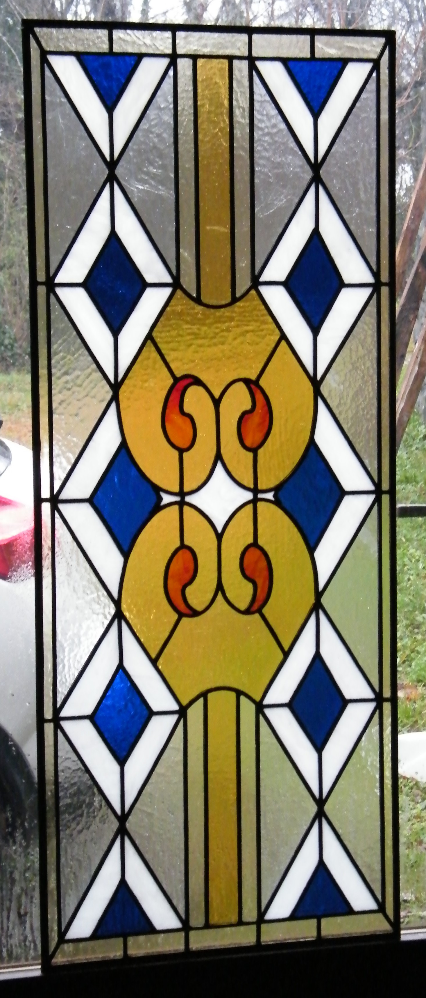 January's Stained Glass Course Alf