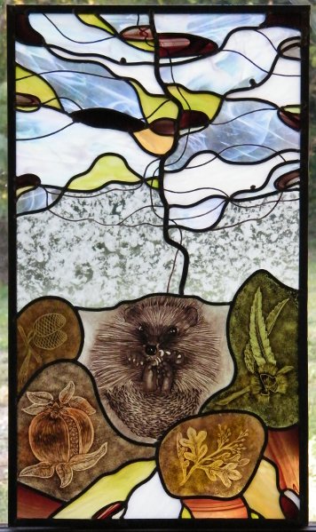 Stained Glass Course Hedgehog