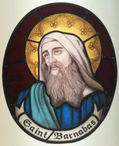 Stained Glass Class Saint Barnaba