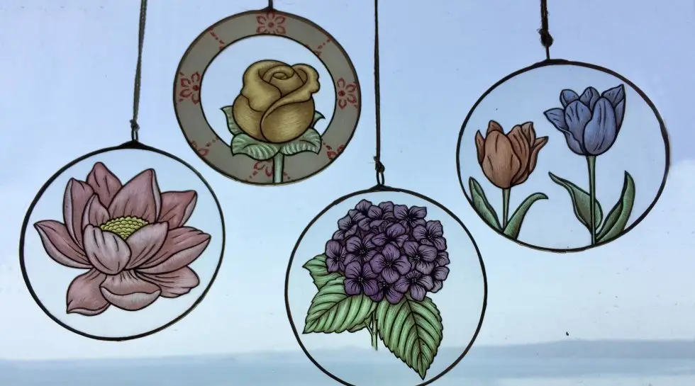 Feast Of Hydrangeas Suncatcher