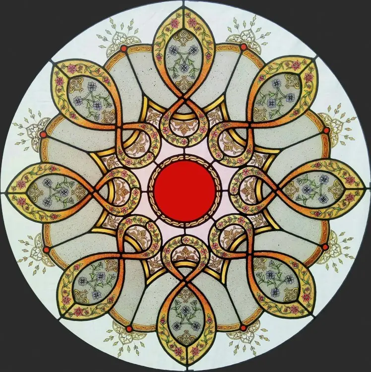 Islamic Rose window - final work