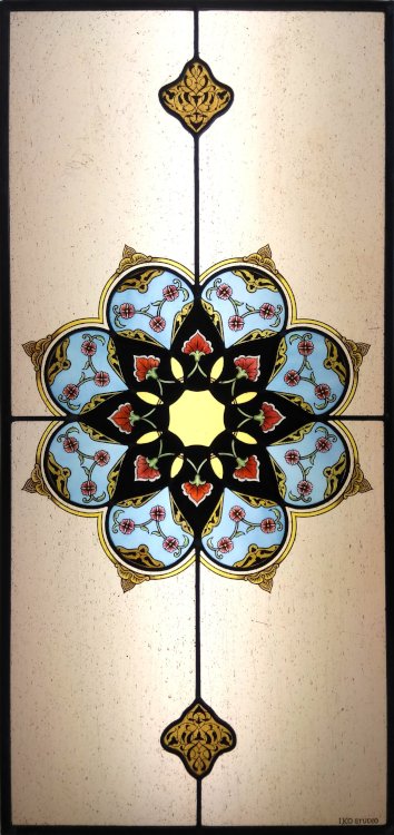Moorish stained glass