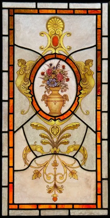 Baroque Stained Glass Window