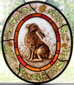 Stained Glass Rabbit