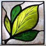 Stained Glass Leaves