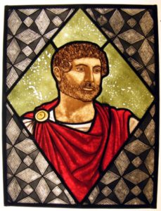 Stained Glass Emperor Adrian