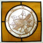 stained glass Sparrow