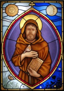 Stained Glass Window Saint Francis