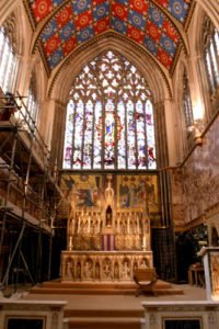 Stained Glass Window Farm Street Church London