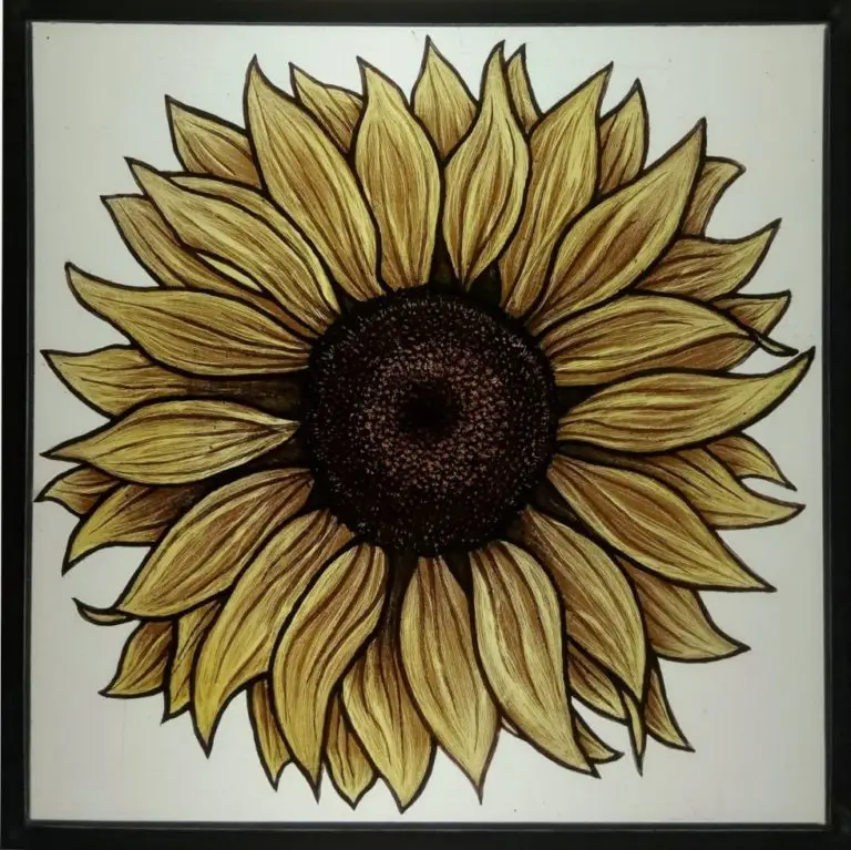 Corso Pittura su Vetro Girasole