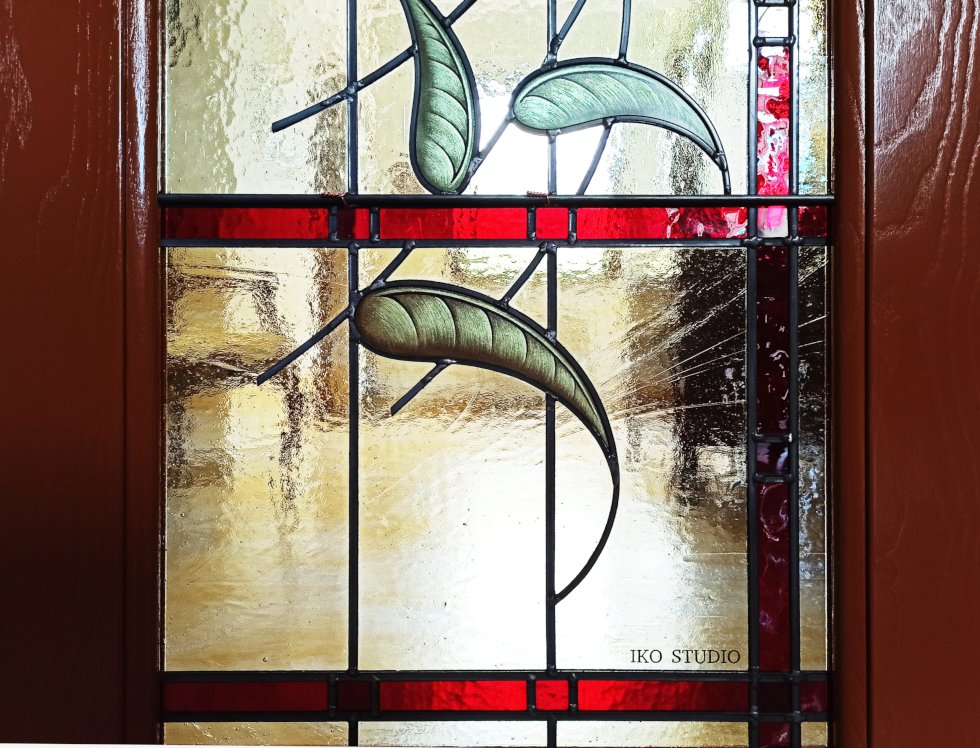 Stained Glass Door IKO Studio