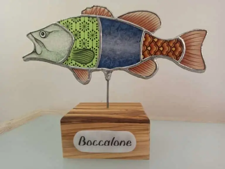 Pescado de Vidrio Artístico