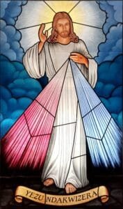 Religious Stained Glass Jesus Christ Africa