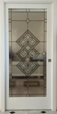 Geometric style door