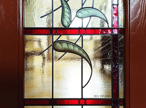 Stained Glass Door IKO Studio