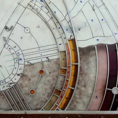 vitral moderno armadura en plomo vitral moderno armadura en plomo