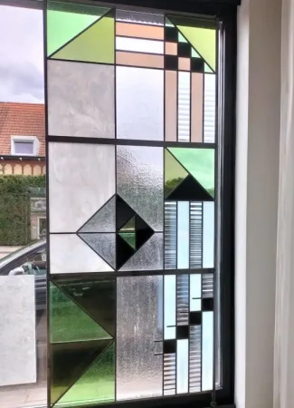 Vitrales modernos y contemporáneos Holanda Vitrales modernos y contemporáneos vidriera geométrica